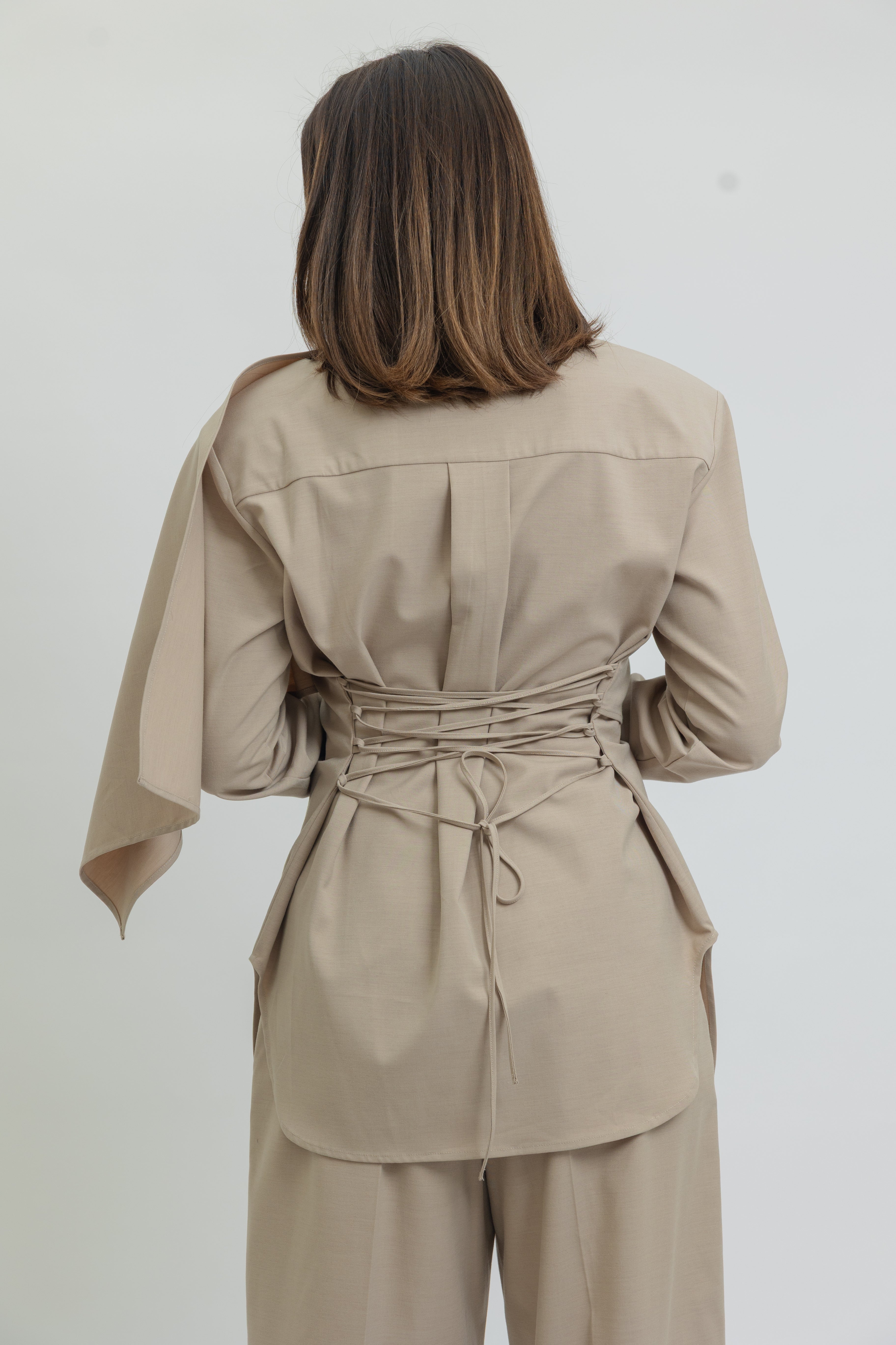 Karoline Cape Shirt