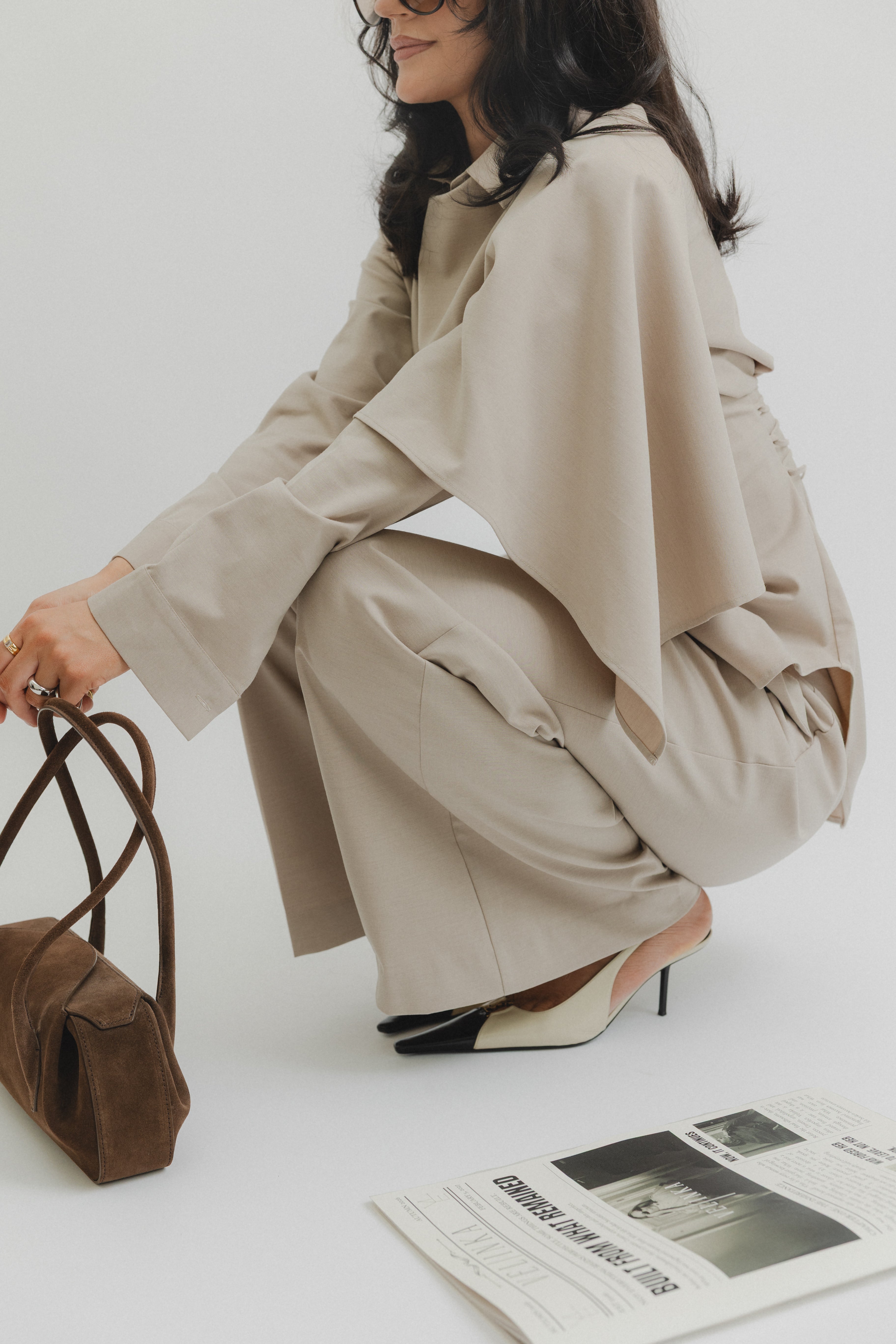 Karoline Cape Shirt