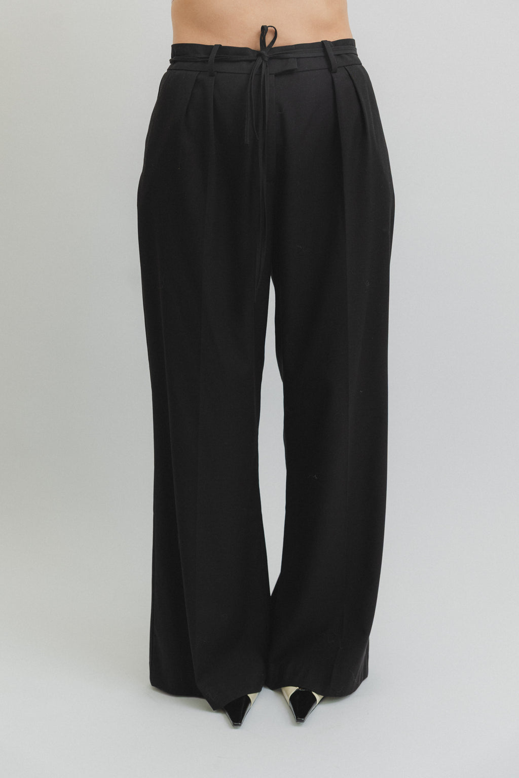Sara lace pants black