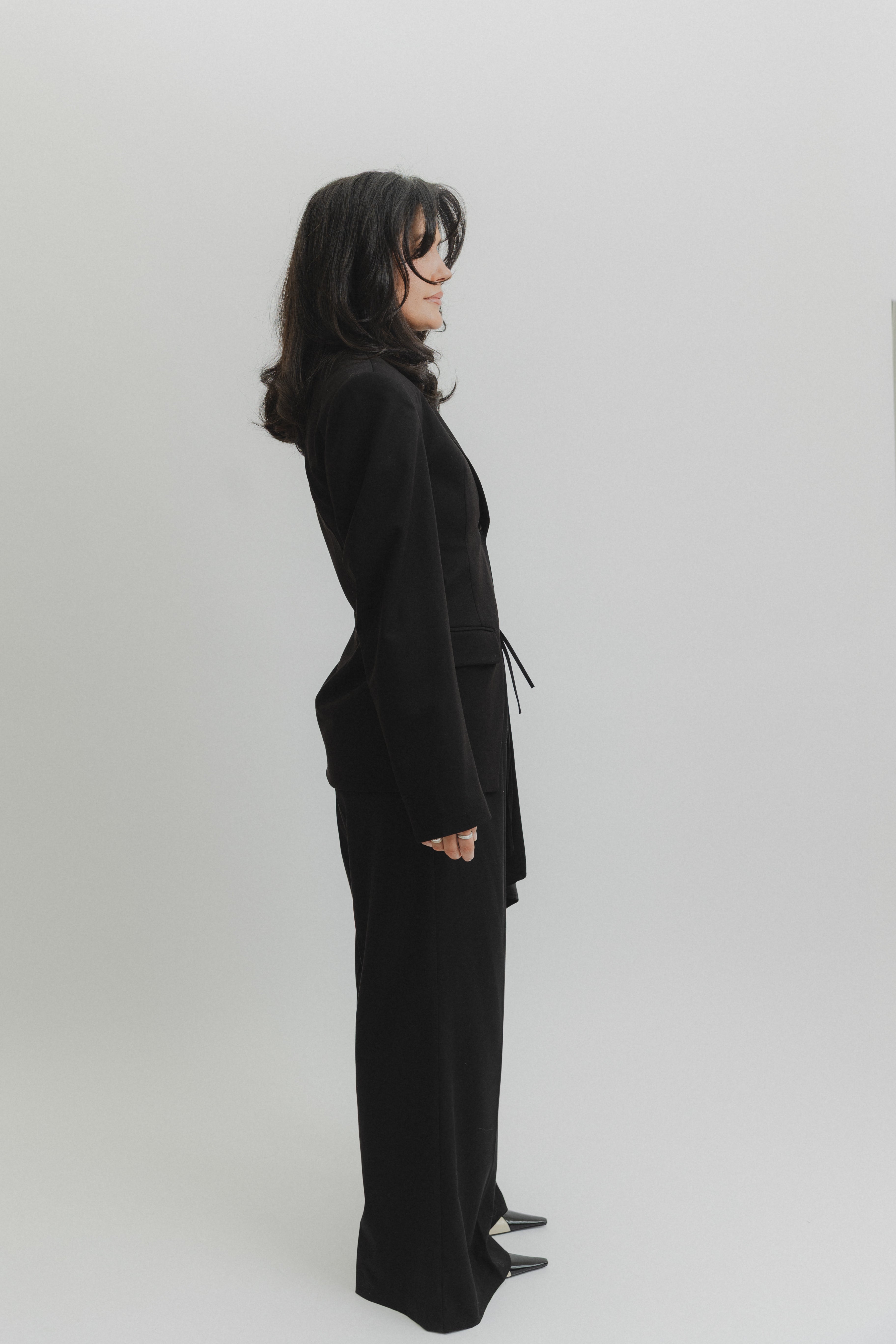 Sara cape blazer
