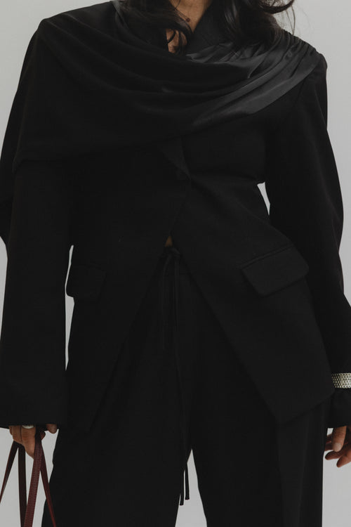 Sara cape blazer